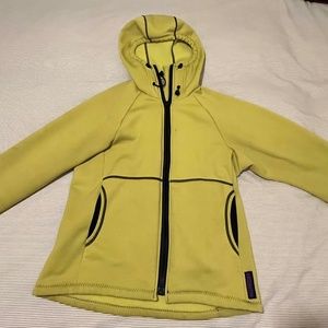 Melanzana Zip Up Hoody - Yellow / Medium